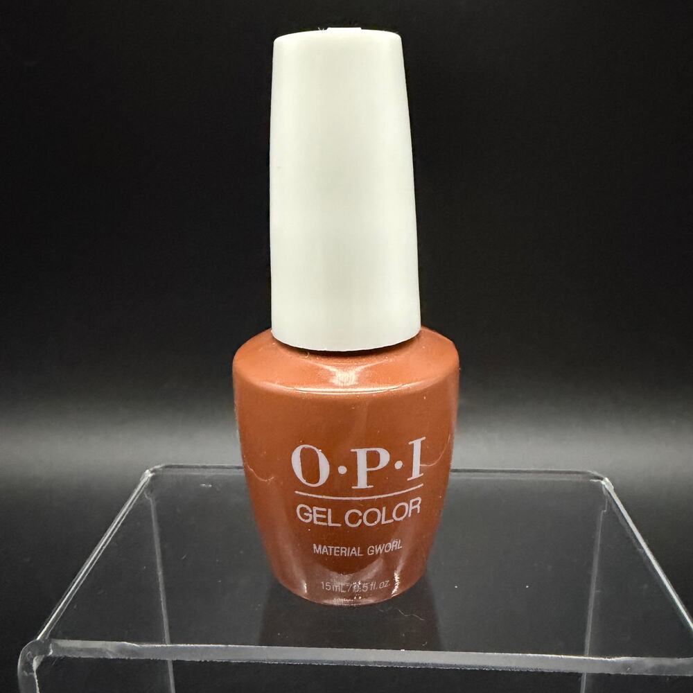 OPI Gel Color Material Gworl 15ml/0.5 fl oz Gel Nail Pol ish Soak-Off